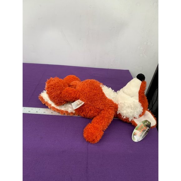 TeddyKomplaniet Forest Friends Red Fox 12” Plush Stuffed Animal Plastic Eyes - Picture 11 of 13